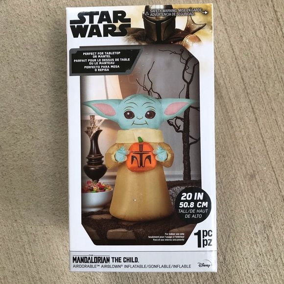Star Wars Accents Star Wars Inflatable Baby Yoda 2 The Child Poshmark